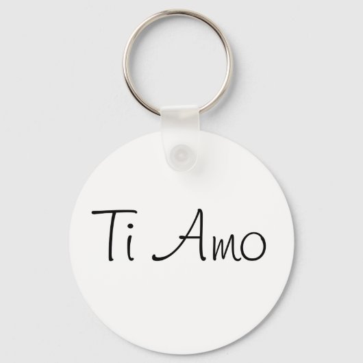 Porte-clés Ti Amo/I Love You (Recto)