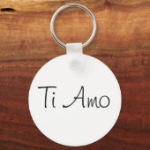 Porte-clés Ti Amo/I Love You (Recto)