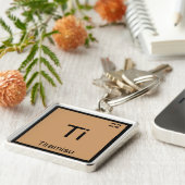 Porte-clés Ti - Tiramisu Funny Chimie Élément Symbole Tee (Côté)