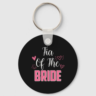 Porte-clés Tia De L'Épouse De Mariage De Famille Mariage Femm