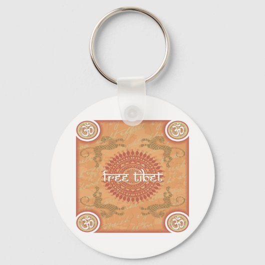 Porte-clés Tibet libre (Recto)