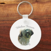 Porte-clés Tibétain Terrier Maman 2 (Verso)