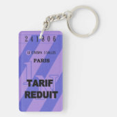 Porte-clés ticket de cinéma (Dos)