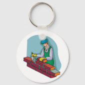 Porte-clés Ticklayer au travail (Recto)