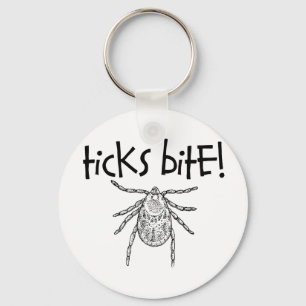 Porte-clés Ticks Bite !