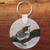 Porte-clés Tidi my Bird le Parus Major (Recto)