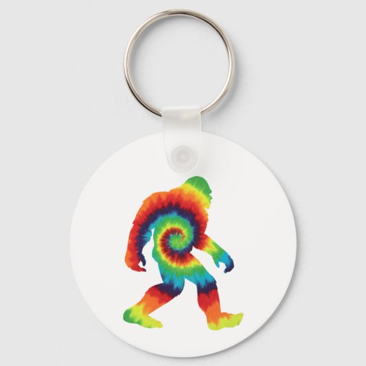 Porte-clés Tie Dye Bigfoot (Recto)