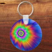 Porte-clés Tie Dye Fireball (Recto)
