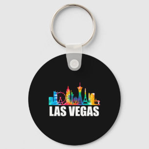 Porte-clés Tie Dye Las Vegas Nevada Garçon Fête Voyage Vacanc