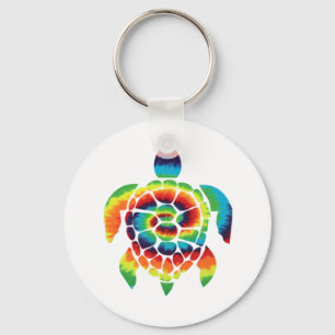 Porte-clés Tie Dye Turtle