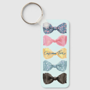 Porte-clés Ties papillons personnalisés