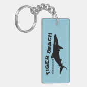 Porte-clés Tiger Beach - Bahamas | Plongée avec requins (Devant gauche)