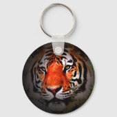 Porte-clés Tiger Face Motivational Artwork (Verso)