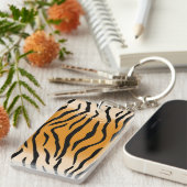 Porte-clés Tiger Stripes Motif Thunder_Cove (Devant droit)