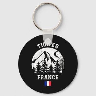Porte-clés Tignes France Alpes Station de ski alpin Ski franç