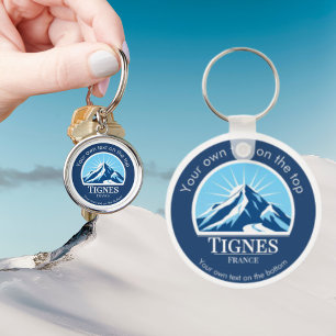 Porte-clés Tignes / Val d'Isère France Porte - clé de montagn