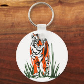Porte-clés Tigre à patte (Recto)