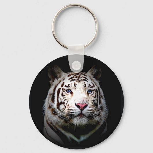 Porte-clés Tigre blanc (Recto)