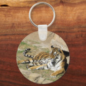 Porte-clés Tigre couchant (Recto)