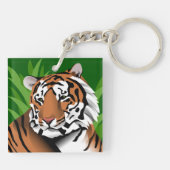 Porte-clés Tigre dans la jungle (Dos)