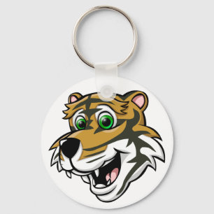 Porte-clés Tigre de dessin