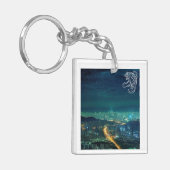 Porte-clés Tigre de paysage SEOUL (Devant gauche)