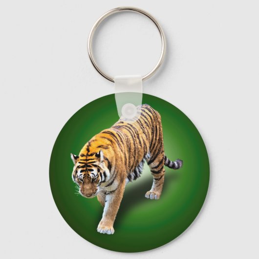PORTE-CLÉS TIGRE EN DIRECTION YOUR (Recto)