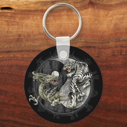 Porte-clés Tigre et Dração (Recto)