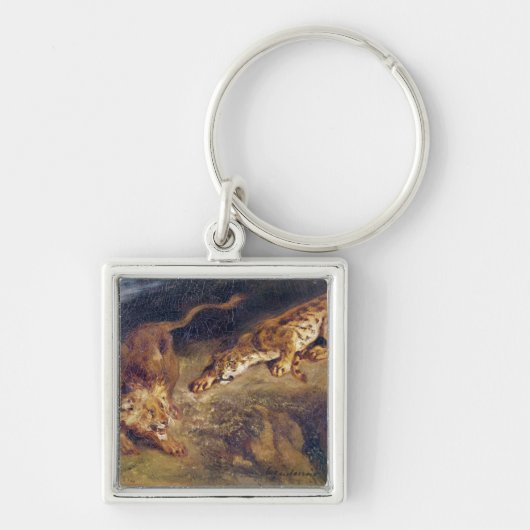 Porte-clés Tigre et lion (Devant)