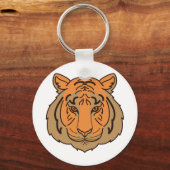 Porte-clés Tigre orange (Recto)
