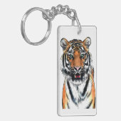 Porte-clés Tigre-stylo-encre (Devant gauche)