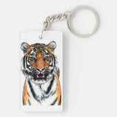 Porte-clés Tigre-stylo-encre (Dos)