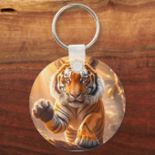 Porte-clés Tigre - Tigre d'or (Verso)