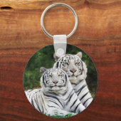 Porte-clés Tigres blancs (Recto)