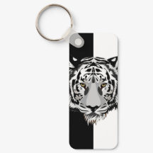 Tigres en noir et blanc