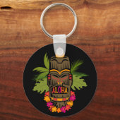 Porte-clés Tiki Aloha (Recto)