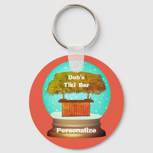 Porte-clés Tiki bar (Recto)