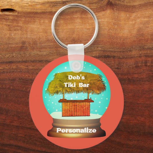 Porte-clés Tiki bar (Recto)