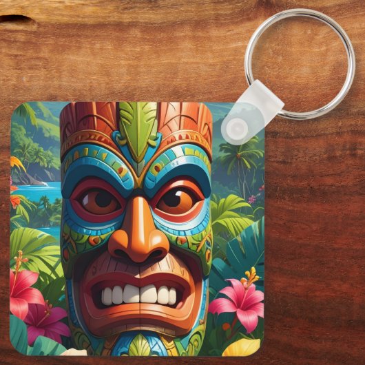 Porte-clés Tiki Mask (Verso)