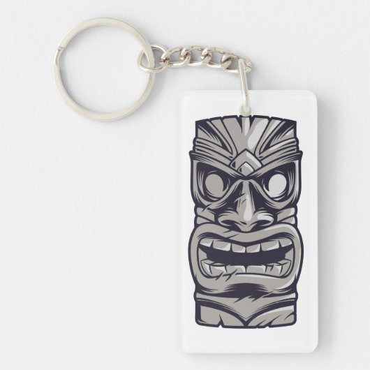 Porte-clés Tiki Mask Chill (Devant)
