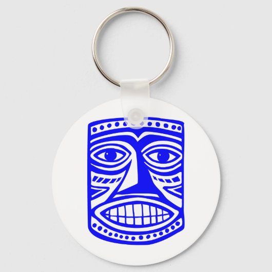 Porte-clés Tiki Toby - Rouge (Recto)