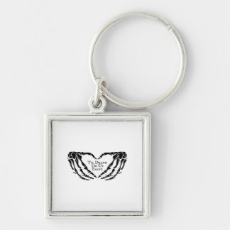Porte-clés Til Death - Skeleton Heart Hands