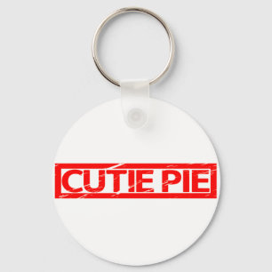 Porte-clés Timbre à secteurs Cutie