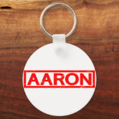 Porte-clés Timbre Aaron (Verso)