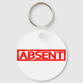 Porte-clés Timbre absent (Verso)