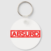 Porte-clés Timbre Absurde (Verso)