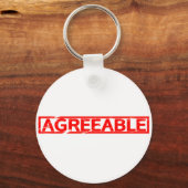 Porte-clés Timbre acceptable (Recto)