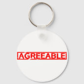 Porte-clés Timbre acceptable (Verso)