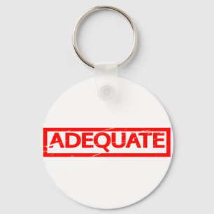 Porte-clés Timbre adéquat
