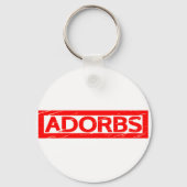 Porte-clés Timbre Adorbs (Verso)